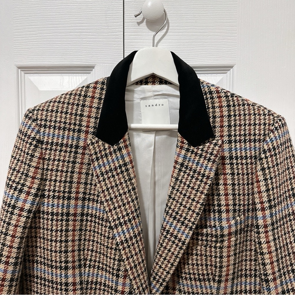 Sandro wool blend blazer - Picture 2 of 12